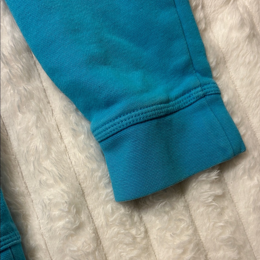 Nike Boys Sportswear Club Fleece Lined Pullover Hoodie Chlorine Blue - Picture 8 of 16